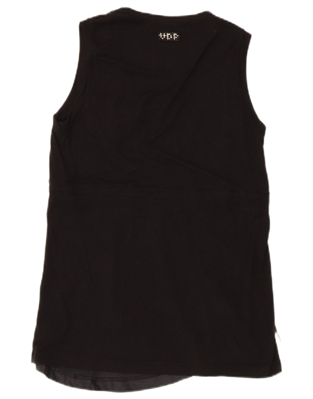 Bluză fără mâneci pentru femei IT 44 Medium Black Viscose