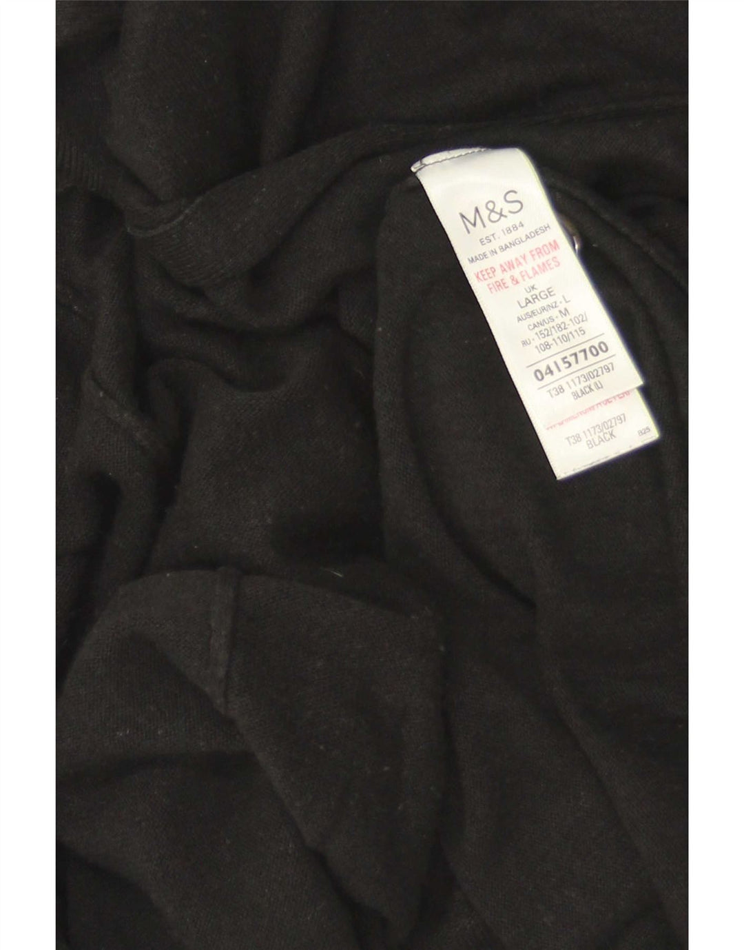 Cardigan deschis cu mânecă scurtă pentru femei Marks & Spencer, UK 16, mare, negru