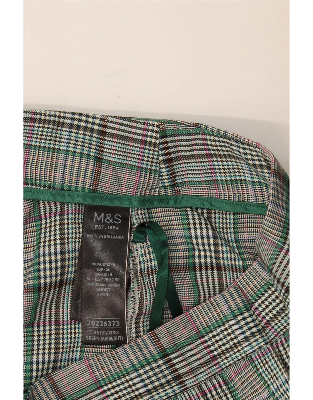 MARKS & SPENCER Pantaloni tăiați pentru femei UK 8 Small W28 L24 Gri