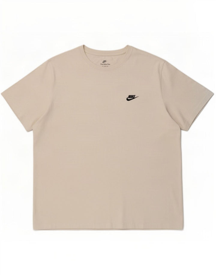 Tricou pentru bărbați Nike Top 3XL Bumbac alb