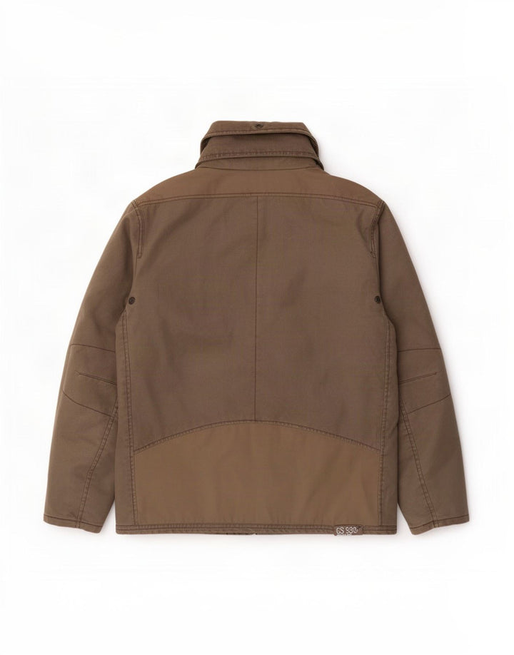 G-Star Mens 03301 Jachetă utilitare UK 42 XL bumbac gri