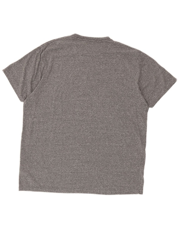 Tricou grafic pentru bărbați Weird Fish Top XL Poliester cu pături gri
