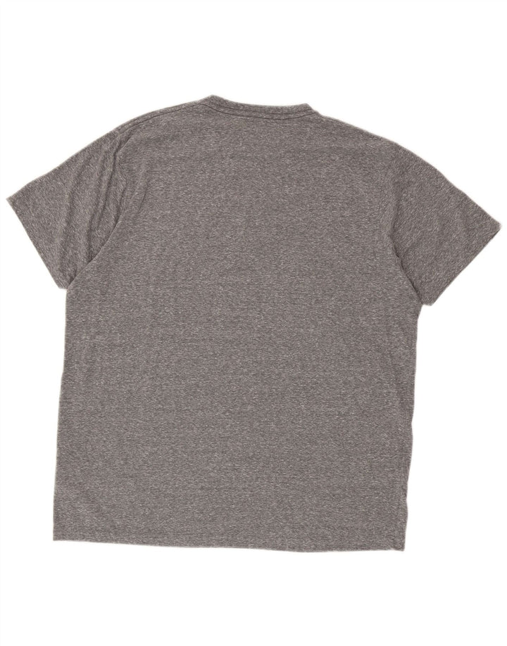 Tricou grafic pentru bărbați Weird Fish Top XL Poliester cu pături gri