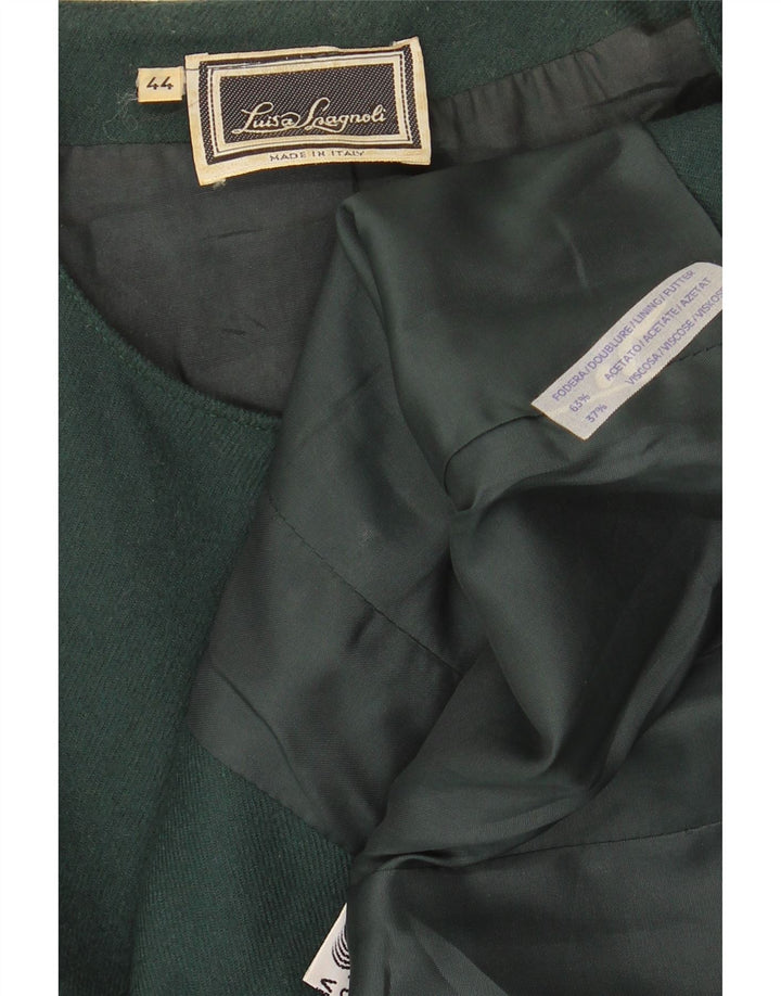 Sacou blazer pentru femei Luisa Spagnoli IT 44 Acetat verde mediu