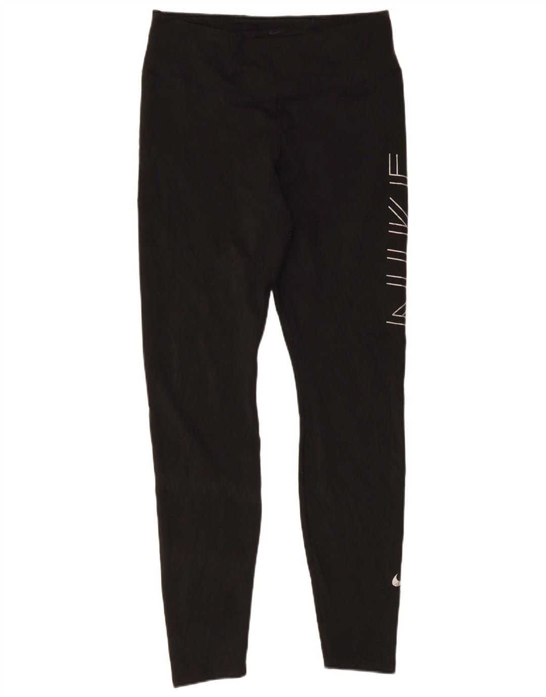 Leggings Nike Dri Fit Graphic pentru femei UK 14 Large Black