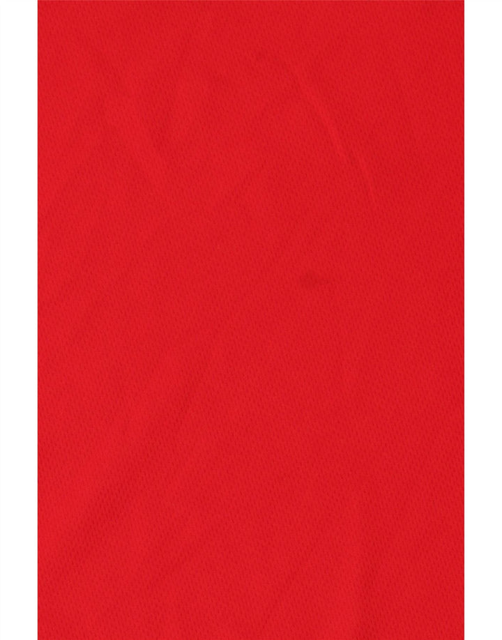 Tricou IsoCool pentru bărbați Mountain Warehouse Top Medium Red Colorblock