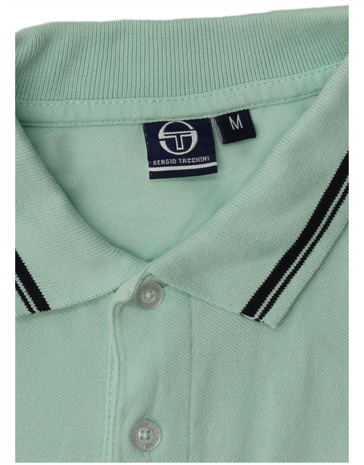 Tricou polo Sergio Tacchini pentru bărbați, verde mediu