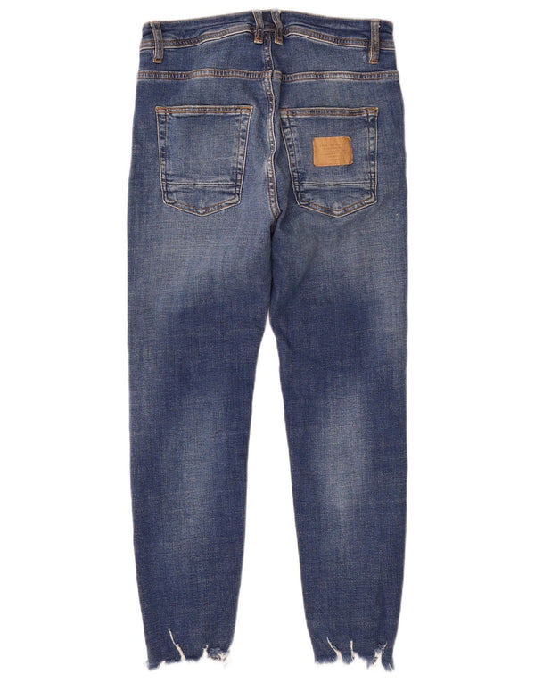 Blugi slim pentru bărbați Zara EU 38 Mici L30 L26 Bumbac albastru