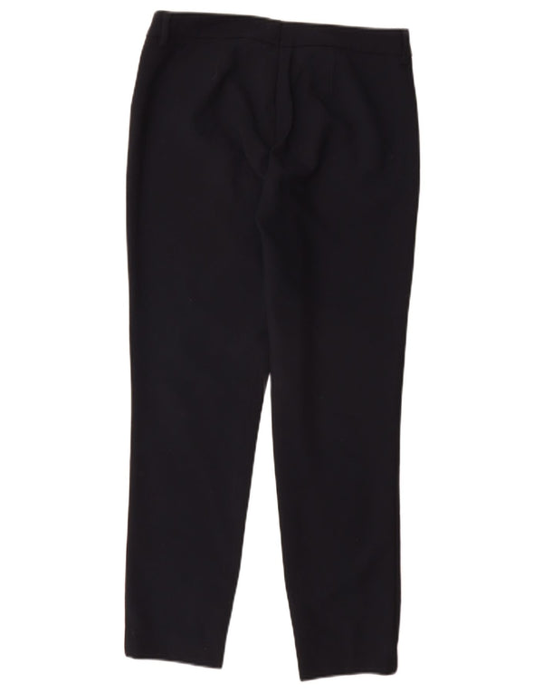 Pantaloni de costum subțiri pentru femei Trussardi IT 42 Medium W30 L27 Bleumarin