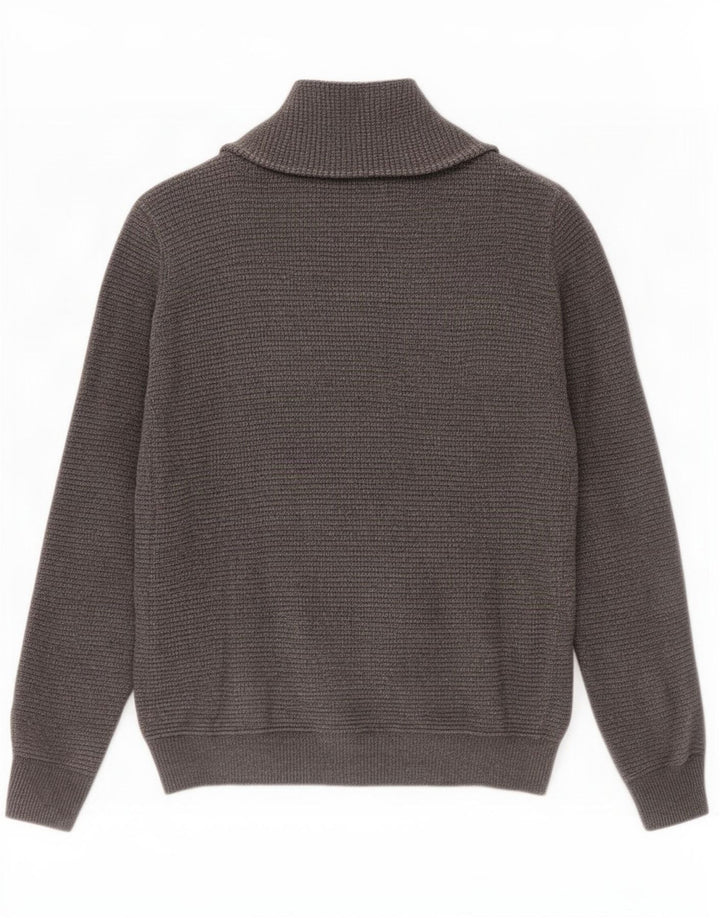 Pulover cardigan pentru bărbați Jack & Jones, mare, gri bumbac