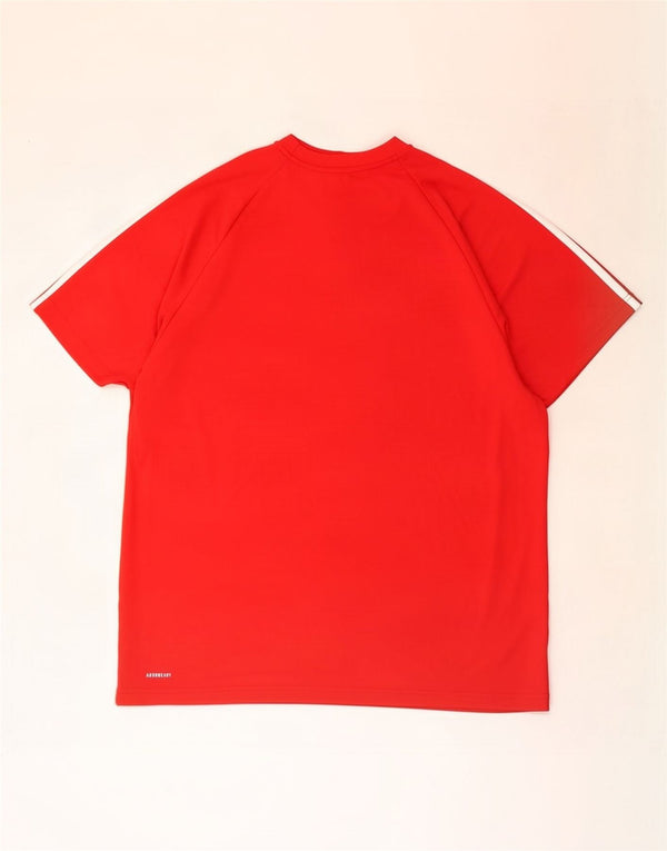 Tricou pentru bărbați Adidas Aeroready Top 2XL poliester roșu
