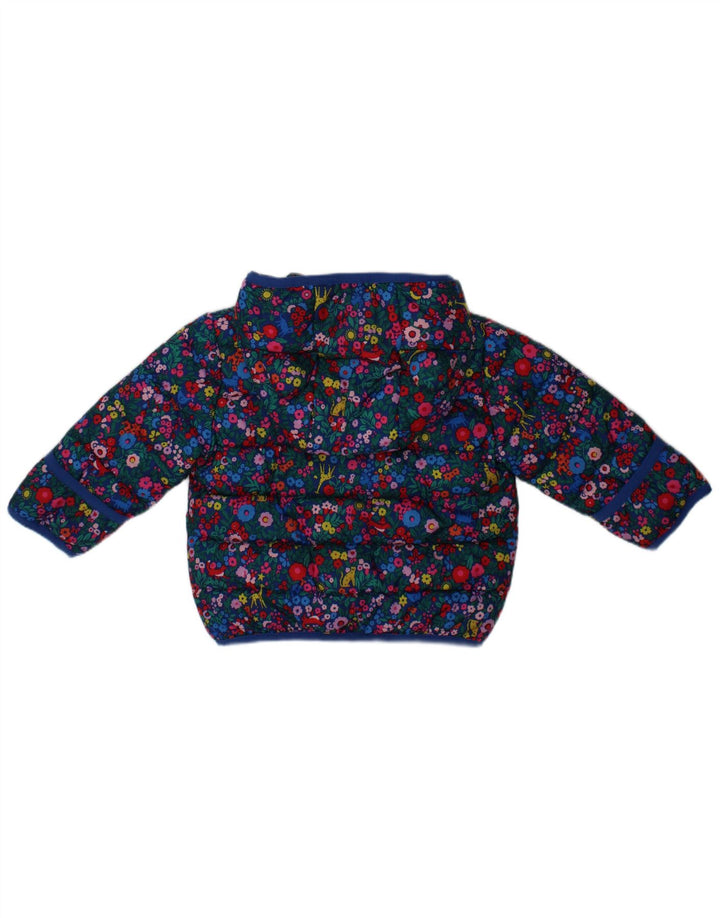 JOULES Jachetă căptușită cu glugă pentru fetițe 3-6 luni Multicolor Floral