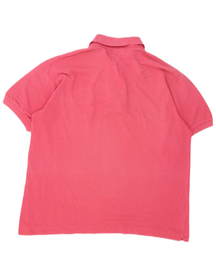 Tricou polo Lacoste pentru bărbați mărimea 5 mare bumbac roz