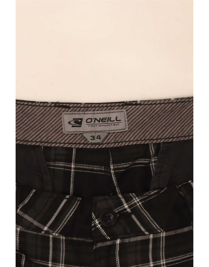 Pantaloni scurți chino pentru bărbați O'Neill W34 Large Black Check