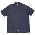 Cămașă cu mânecă scurtă pentru bărbați DICKIES, 2XL, poliester bleumarin