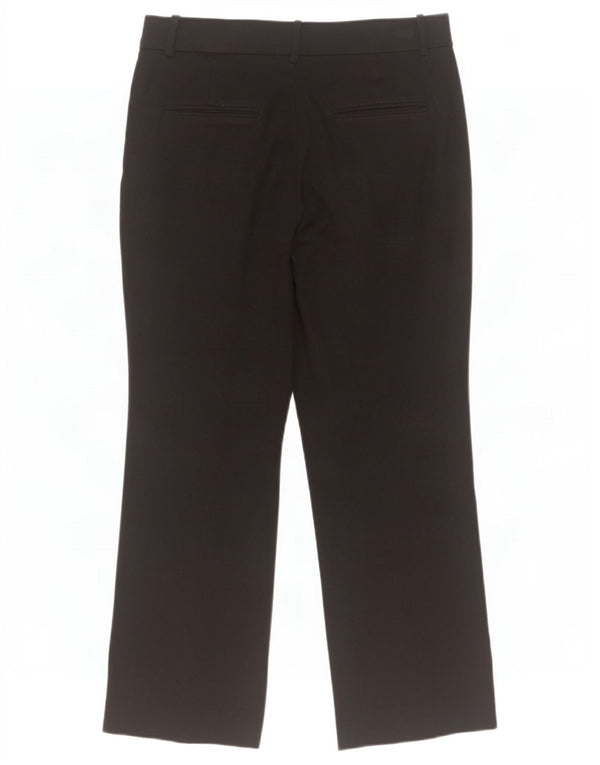 Massimo Dutti Pantaloni drepți tăiați pentru femei EU 40 Medium W30 L24 Negru