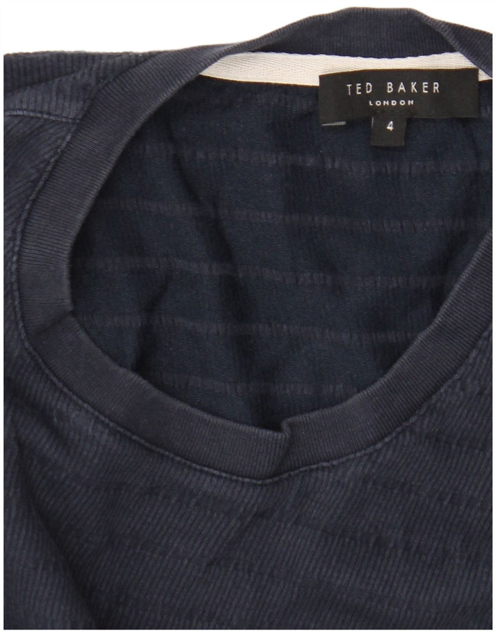 Tricou Bărbați Ted Baker Mărimea Top 4 Mare Bumbac Bleumarin