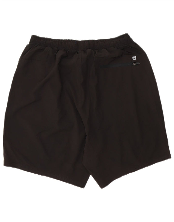 Pantaloni scurți sport pentru bărbați Mountain Warehouse Poliester negru mare
