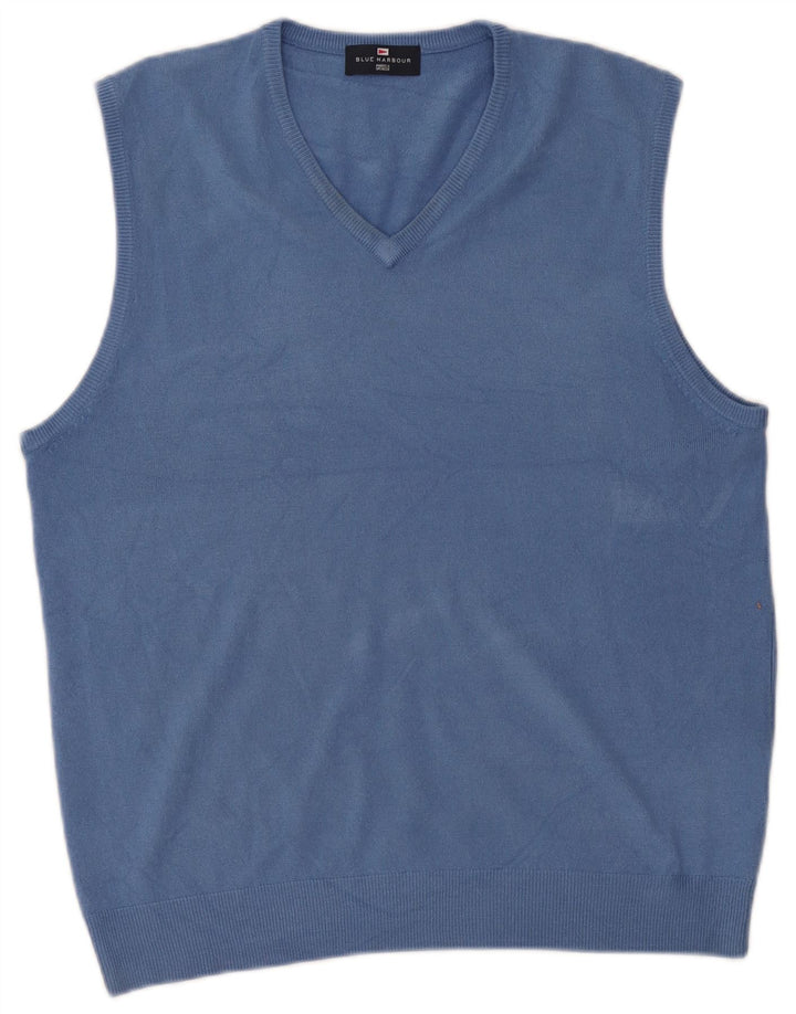 Marks & Spencer Blue Harbour Vest Tank Top mare acrilic pentru bărbați