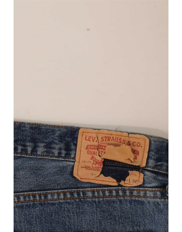 Blugi drepti pentru femei Levi's W40 L30 Bumbac albastru