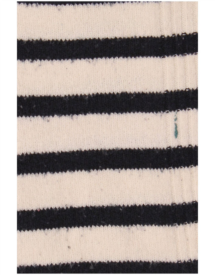 Pulover pentru femei Marks & Spencer cu decolteu triplu UK 14 Medium Off White