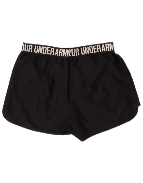 UNDER ARMOUR Pantaloni scurti sport pentru femei Heat Gear Graphic UK 10 Small Black