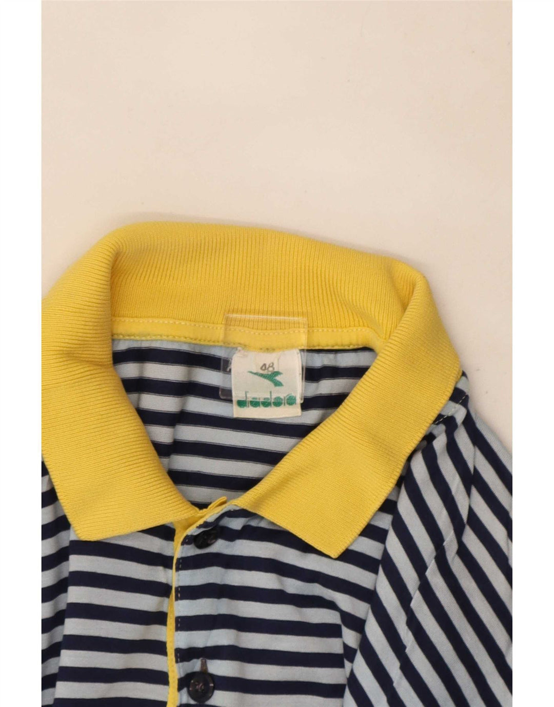 Tricou polo pentru bărbați Diadora IT 48 Small Blue Striped