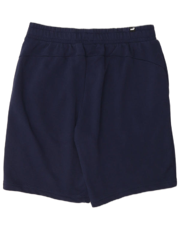 Pantaloni scurți sport Puma pentru bărbați, mari, albastru, bumbac