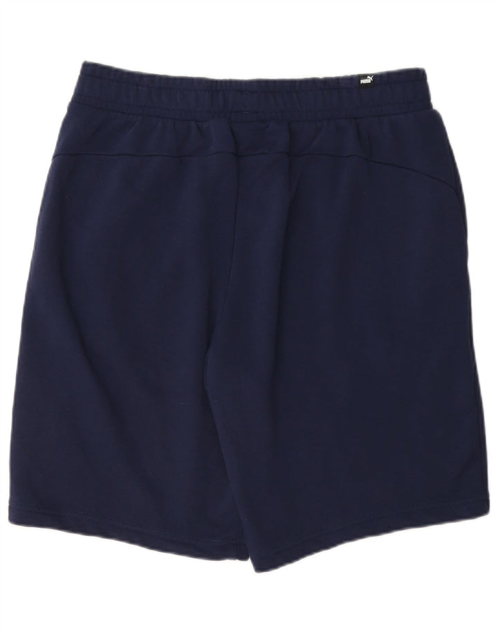 Pantaloni scurți sport Puma pentru bărbați, mari, albastru, bumbac