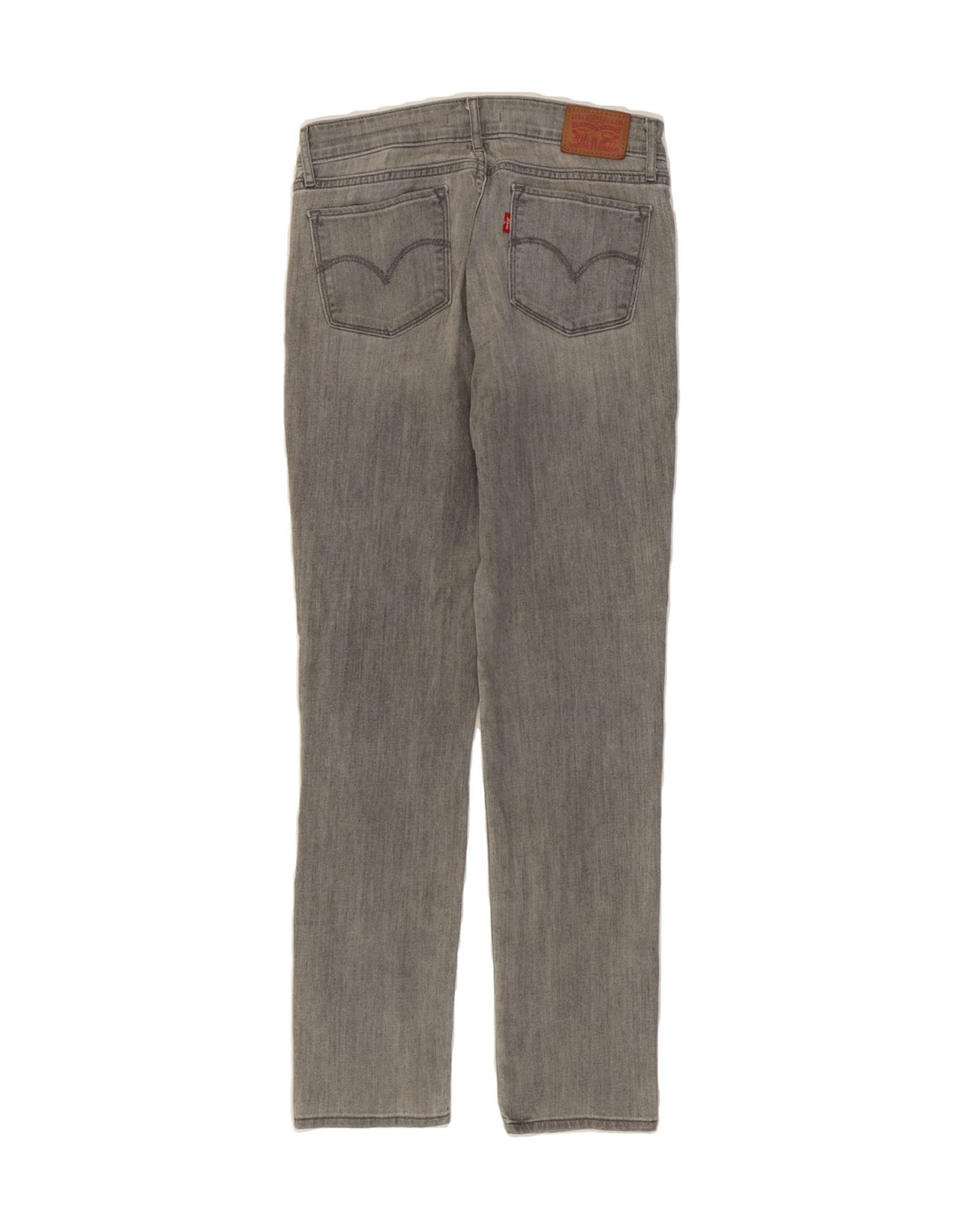 LEVI'S Womens 712 Slim Jeans W27 L30 Grey Cotton Vintage Levi's and Second-Hand Levi's from Messina Hembry 