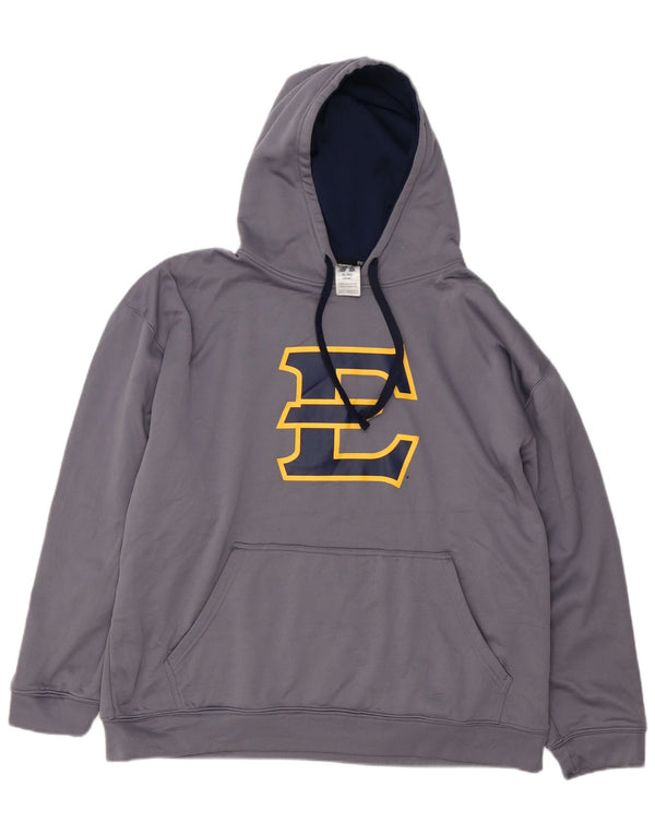 RUSSELL ATHLETIC Pulover cu glugă pentru bărbați UK 46/48 XL gri