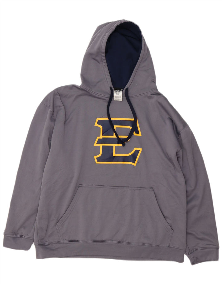 RUSSELL ATHLETIC Pulover cu glugă pentru bărbați UK 46/48 XL gri