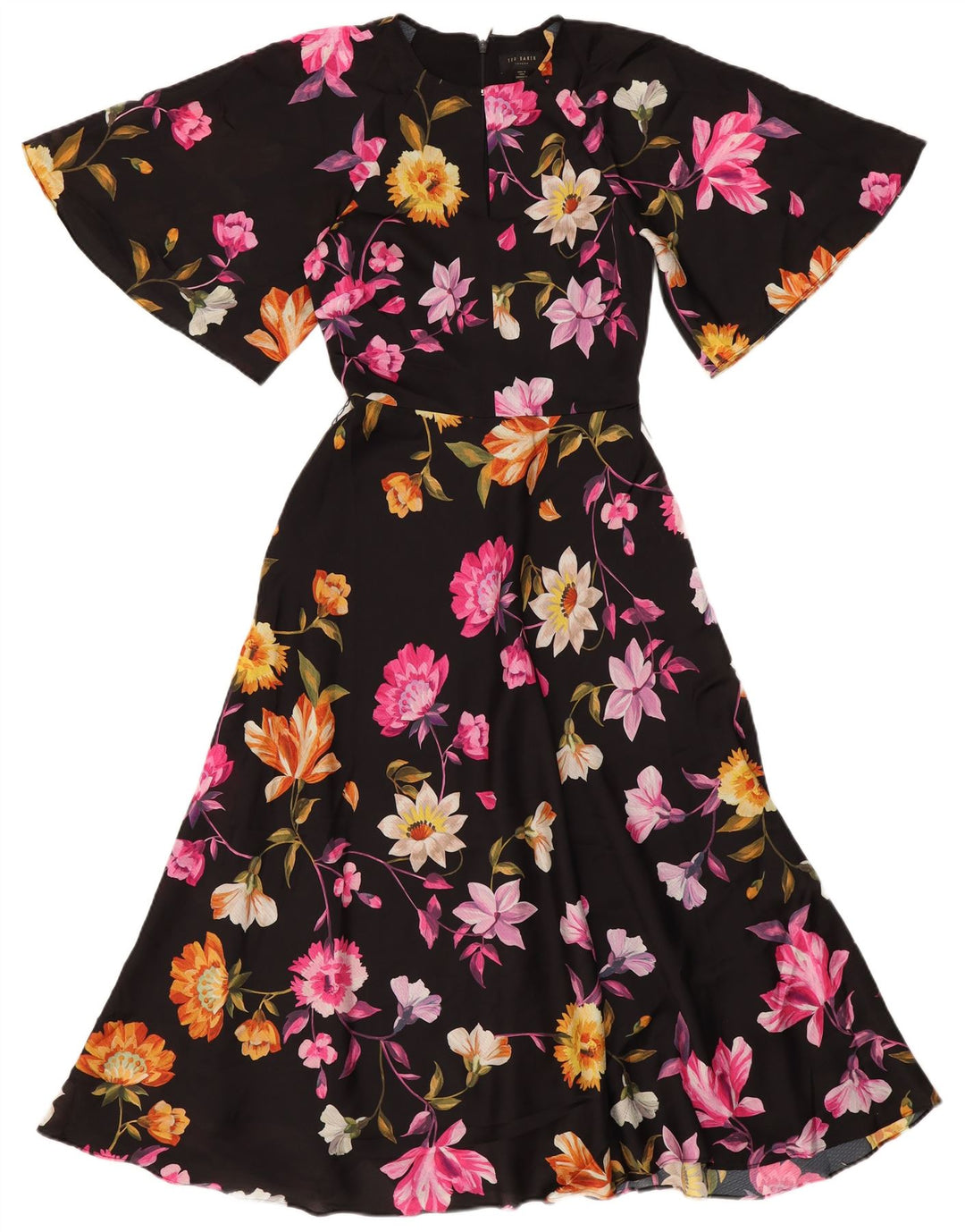 Rochie Ted Baker pentru femei Mărimea 0 2XS Poliester floral negru