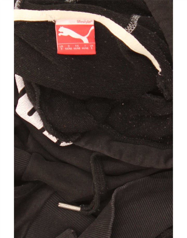 Pulover Puma Graphic Hoodie pentru bărbați, mic, negru