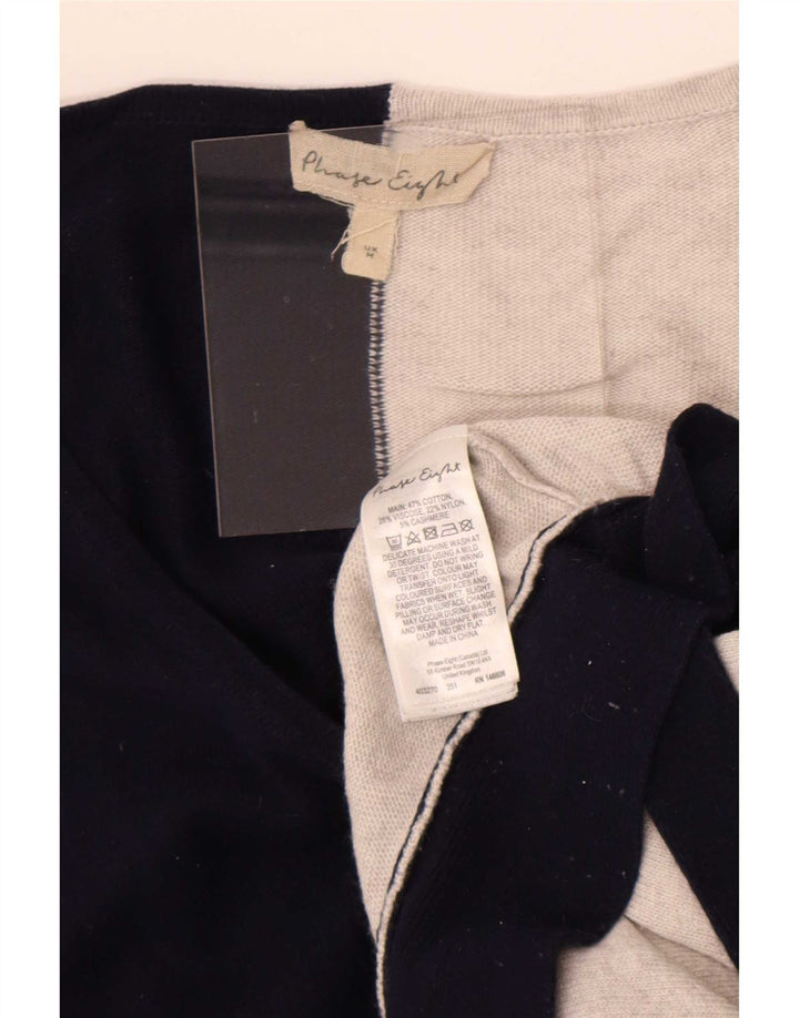 Pulover cardigan supradimensionat pentru femei Phase Eight UK 14 Medium Bleumarin