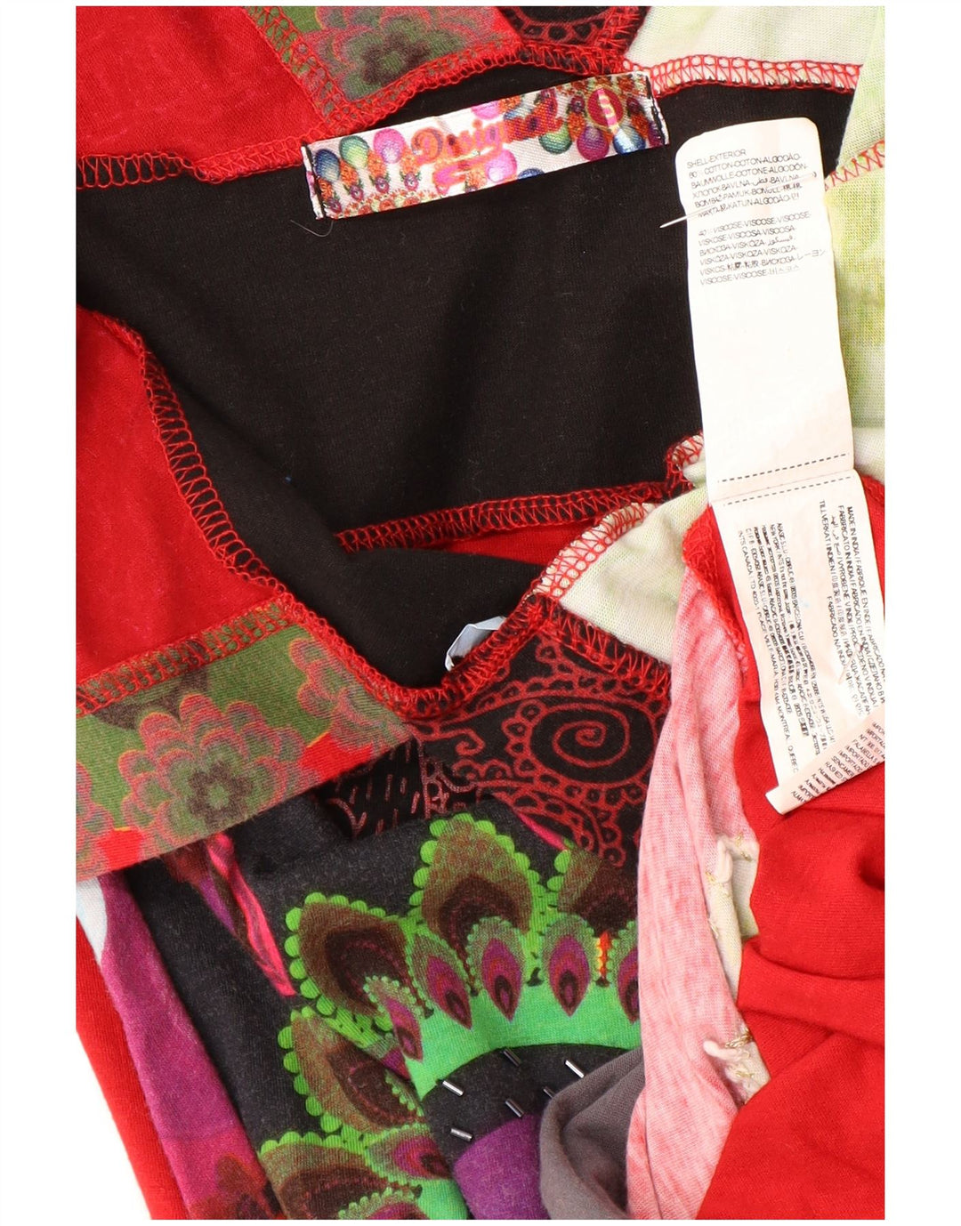 Rochie A-Line Desigual pentru femei UK 10, multicoloră, florală