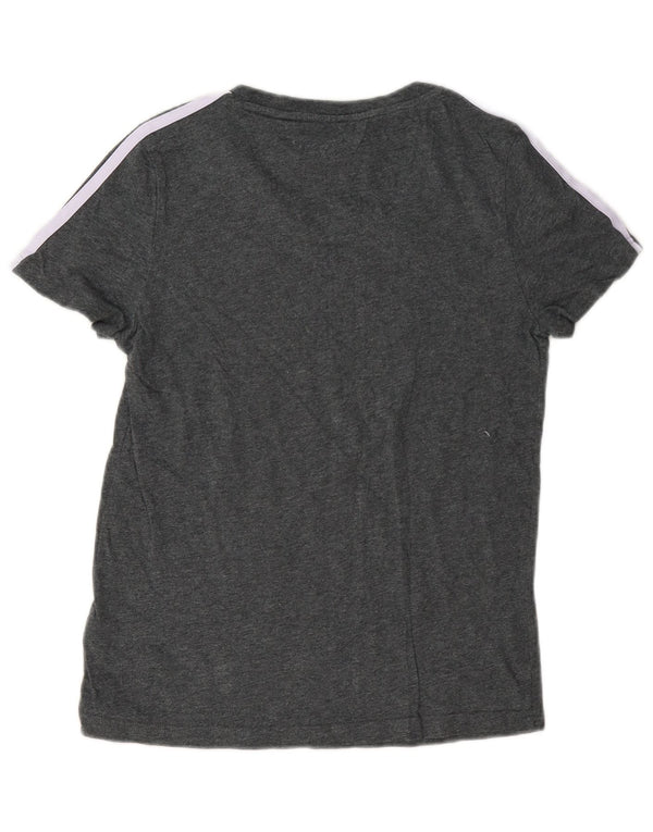 Tricou Adidas Femei Top UK 8/10 Small Gri Bumbac