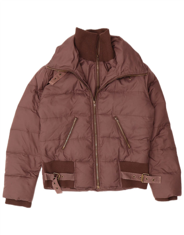 i Blues Jachetă supradimensionată pentru femei UK 10 Small Brown Poliamidă