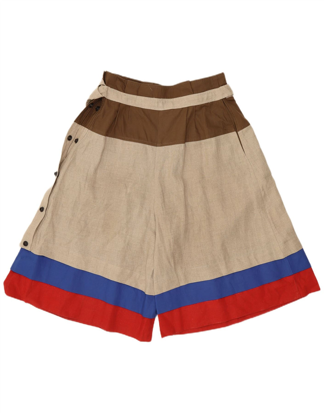 Pantaloni scurți casual pentru femei Gianfranco Ferre W28 Medium Bej Colorblock