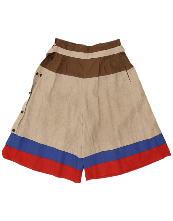 Pantaloni scurți casual pentru femei Gianfranco Ferre W28 Medium Bej Colorblock