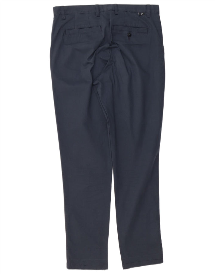Pantaloni chino slim pentru bărbați Ted Baker L32 L31 poliester bleumarin