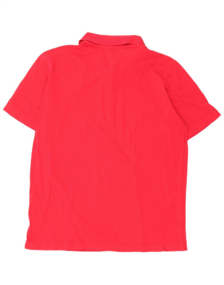 Tricou polo Ellesse pentru femei UK 10, bumbac roșu mic