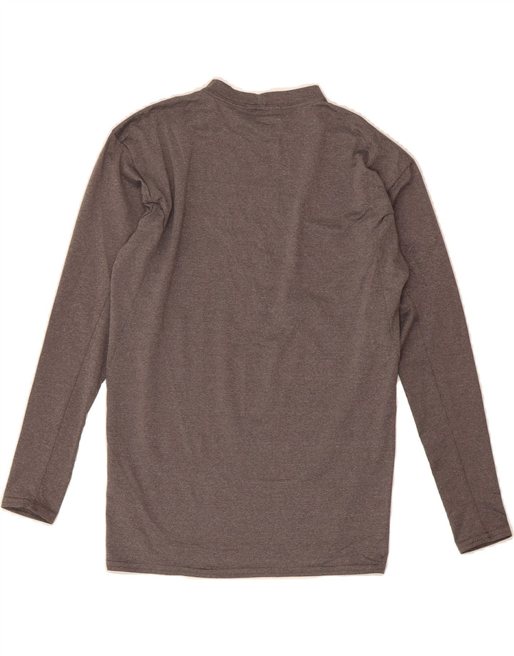 STARTER Boys Top Long Sleeve 11-12 Years Medium Grey Cotton Vintage Starter and Second-Hand Starter from Messina Hembry 