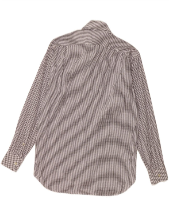Cămașă pentru bărbați BROOKSFIELD Mărimea cămășii 39 Medium White Check