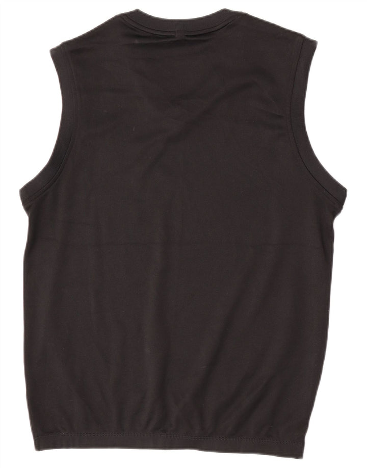 Vest Vest Top Dri Fit Nike pentru bărbați, poliester negru mic