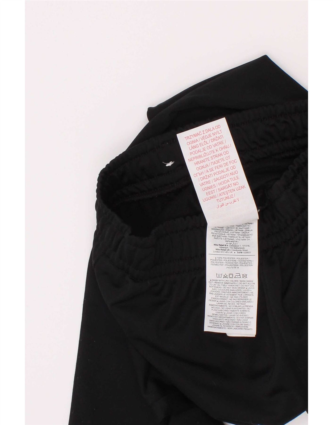Nike băieți pantaloni de trening Pantaloni de jogging 6-7 ani XS poliester negru