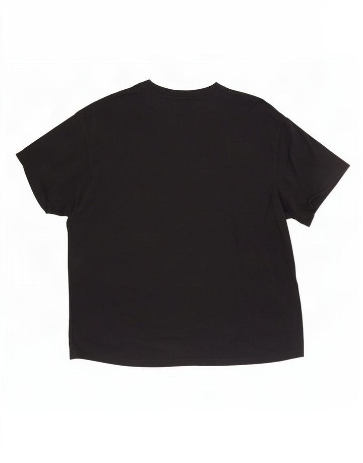 Tricou pentru bărbați Nike Top Mediu Negru Bumbac