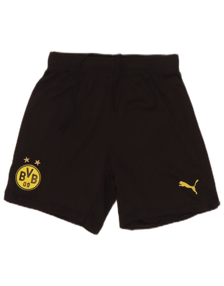 Pantaloni scurti sport Puma Boys BVB Dortmund 11-12 ani poliester negru