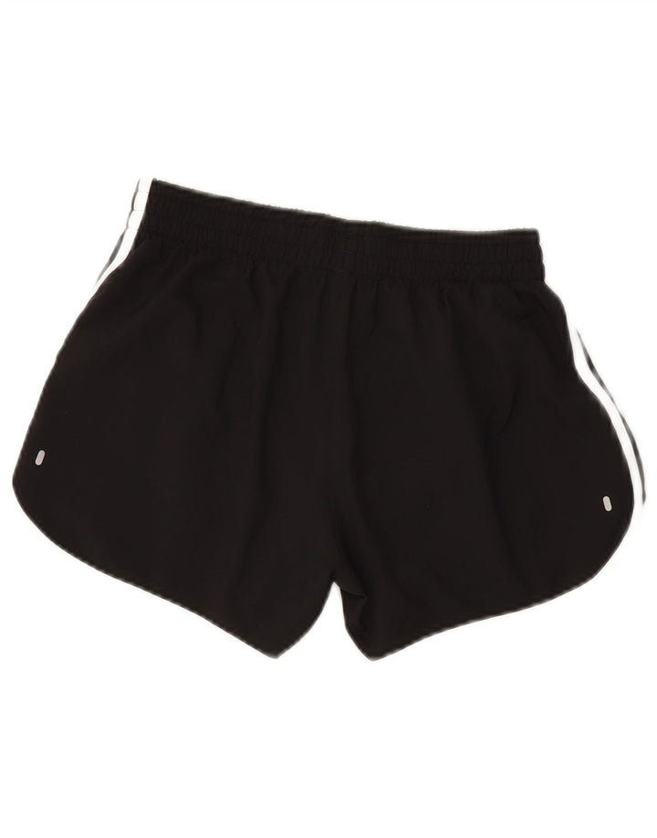 Pantaloni scurti sport ADIDAS pentru femei UK 10 Poliester negru mic