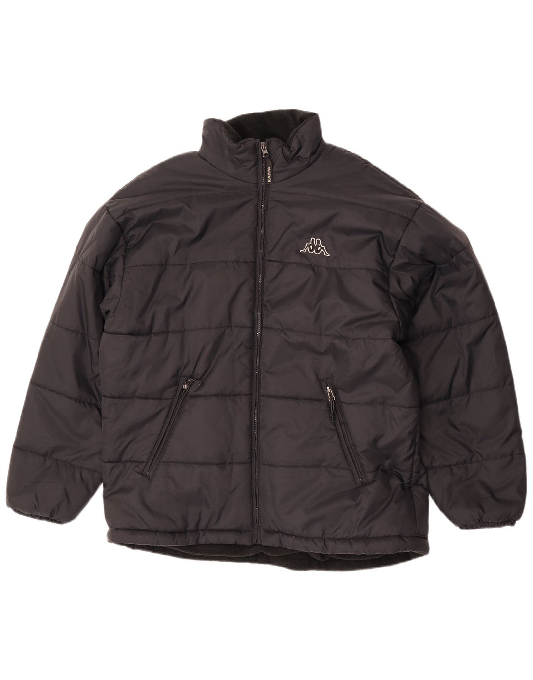 Jachetă căptușită pentru bărbați Kappa UK 40 Large Black